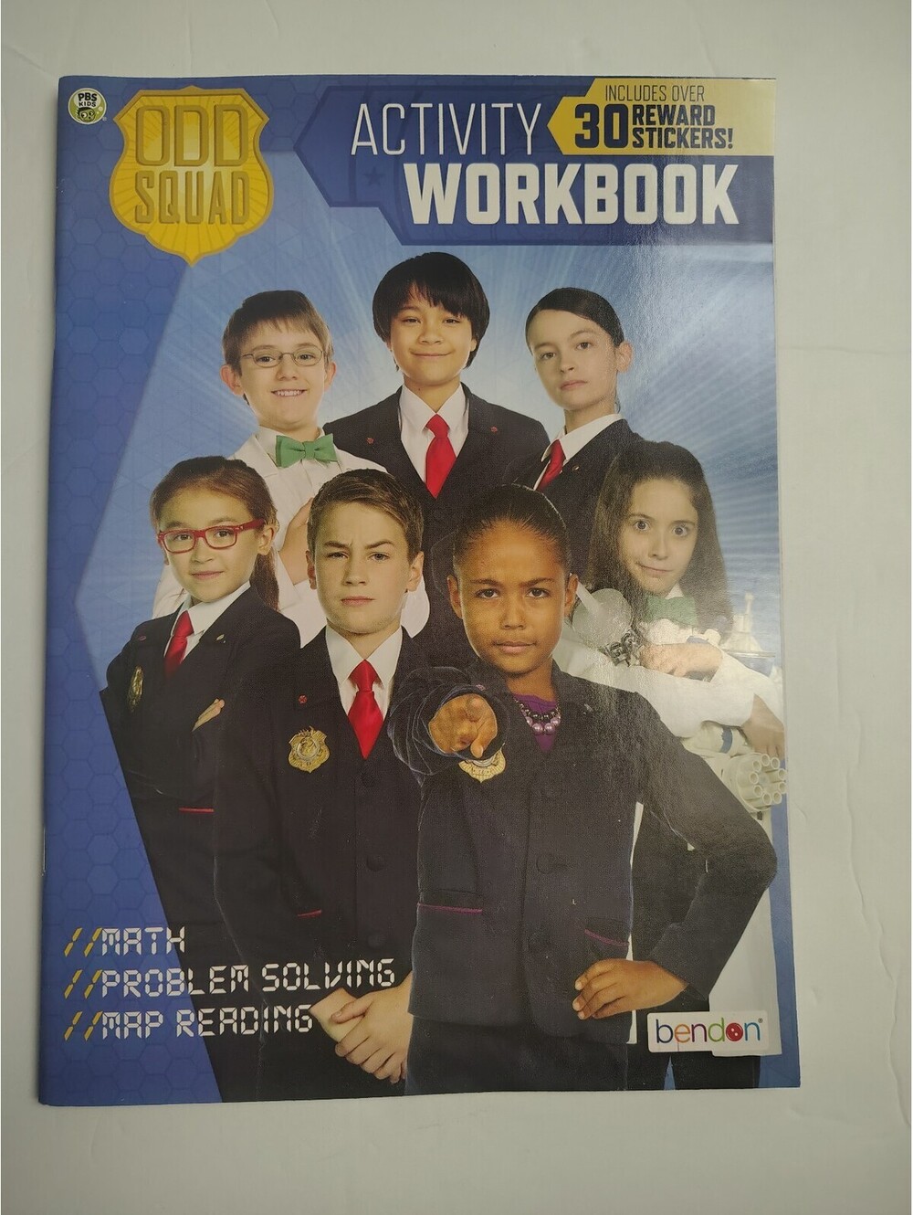 Odd Squad Activity Workbook with 30 Reward Stickers - Math, Problem Solving, and